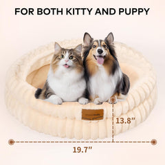 Indoor cat hole bed, washable covered cat bed