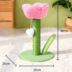 Cat scratch pole