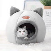 Winter new deep sleep comfortable cat bed small cushion basket
