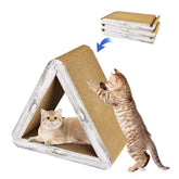 New vertical cat tower gripper triangle foldable gripper