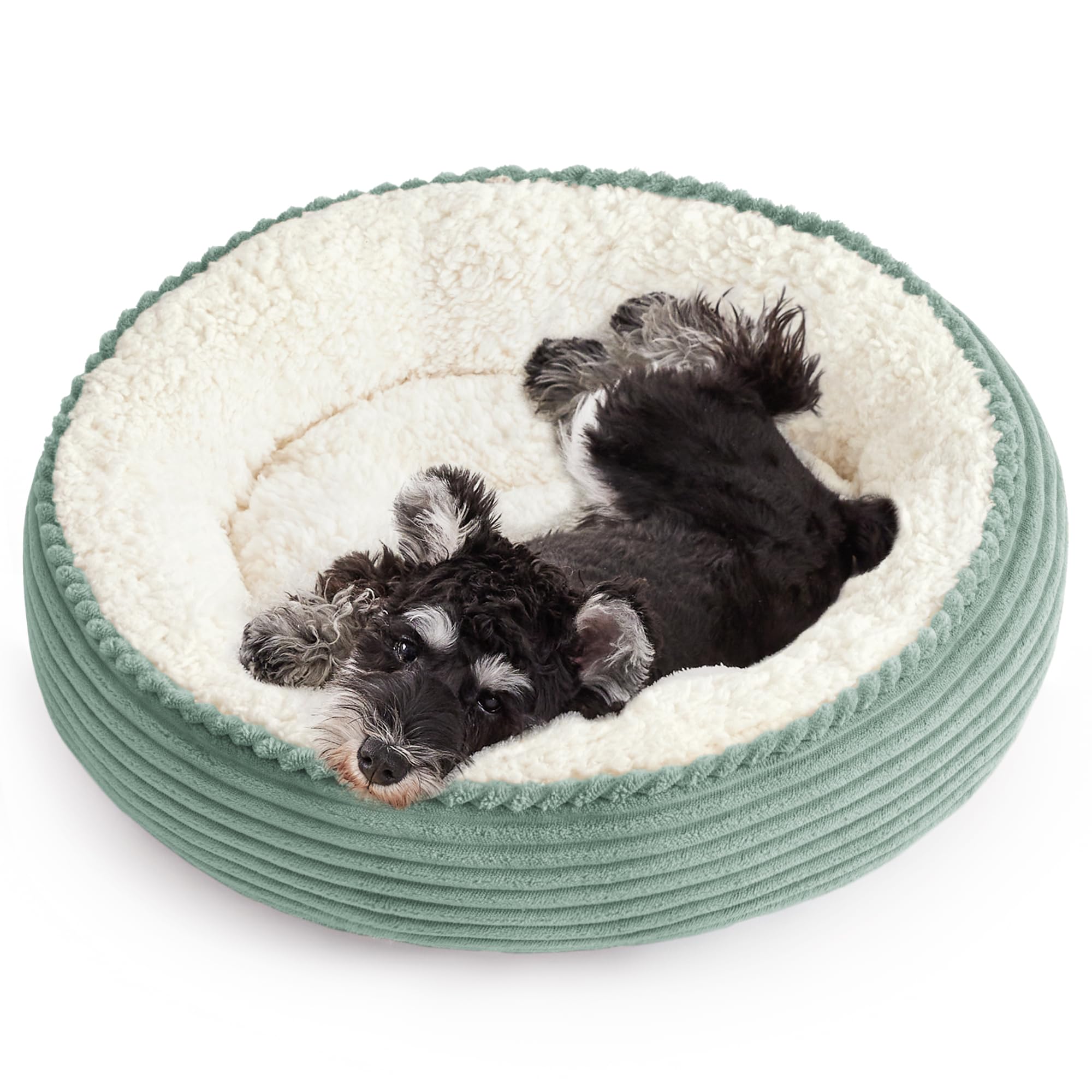 Cabin round donut cat dog mattress, 20 inch cat or puppy bed