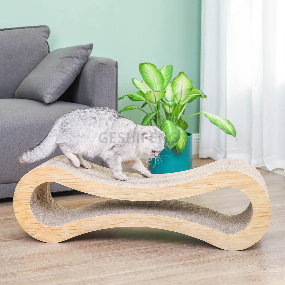Cat scratch board, pet scratch board, durable and recyclable scratch board, cat toy