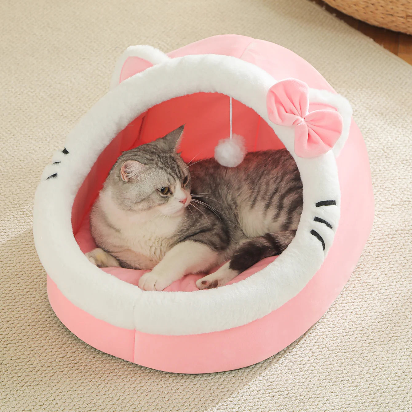 Cute and Soft Cat House Super Cat Bed